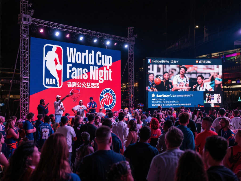 NBA球队打造世界杯狂欢夜，千人齐聚共享足球盛宴